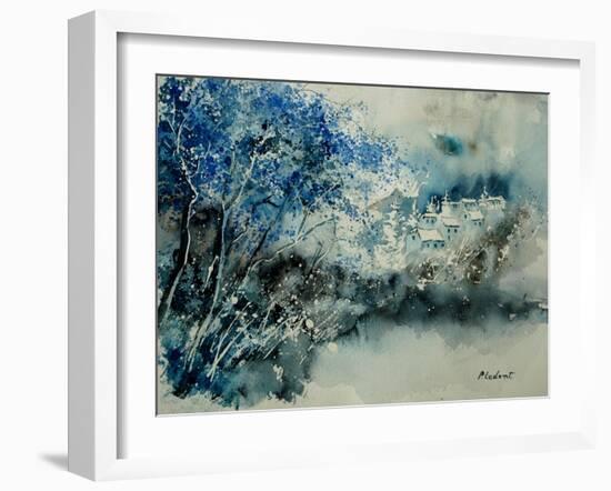 Watercolor 071107-Pol Ledent-Framed Art Print