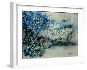 Watercolor 071107-Pol Ledent-Framed Art Print