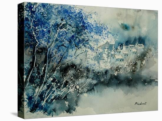 Watercolor 071107-Pol Ledent-Stretched Canvas