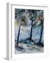 Watercolor 080108-Pol Ledent-Framed Art Print