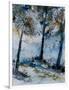 Watercolor 080108-Pol Ledent-Framed Art Print