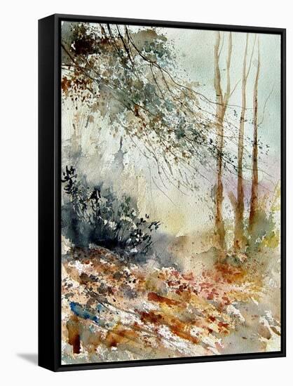 Watercolor 080605-Pol Ledent-Framed Stretched Canvas