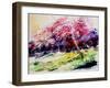 Watercolor 090507-Pol Ledent-Framed Art Print