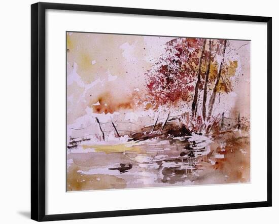 Watercolor 100304-Pol Ledent-Framed Art Print