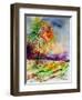 Watercolor 100507-Pol Ledent-Framed Art Print