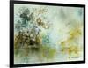 Watercolor 120605-Pol Ledent-Framed Art Print