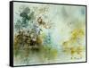 Watercolor 120605-Pol Ledent-Framed Stretched Canvas