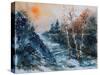 Watercolor 12203-Pol Ledent-Stretched Canvas