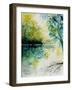 Watercolor 130605-Pol Ledent-Framed Art Print