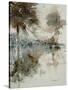 Watercolor 170306-Pol Ledent-Stretched Canvas