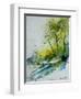 Watercolor 181207-Pol Ledent-Framed Art Print