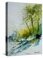 Watercolor 181207-Pol Ledent-Stretched Canvas