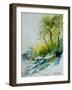 Watercolor 181207-Pol Ledent-Framed Art Print