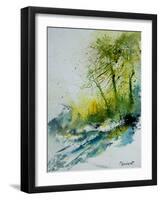 Watercolor 181207-Pol Ledent-Framed Art Print