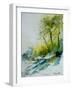 Watercolor 181207-Pol Ledent-Framed Art Print