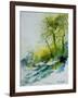 Watercolor 181207-Pol Ledent-Framed Art Print