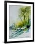 Watercolor 181207-Pol Ledent-Framed Art Print