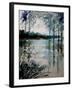 Watercolor 191205-Pol Ledent-Framed Art Print