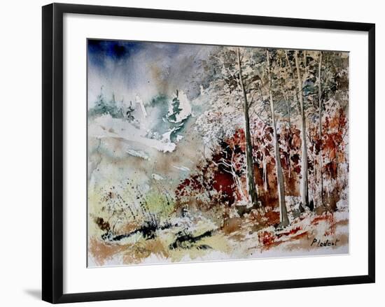 Watercolor 200307-Pol Ledent-Framed Art Print