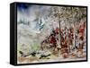 Watercolor 200307-Pol Ledent-Framed Stretched Canvas