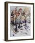 Watercolor 201206-Pol Ledent-Framed Art Print