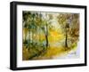 Watercolor 210108-Pol Ledent-Framed Art Print