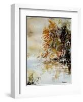 Watercolor 210505-Pol Ledent-Framed Art Print