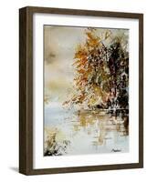 Watercolor 210505-Pol Ledent-Framed Art Print