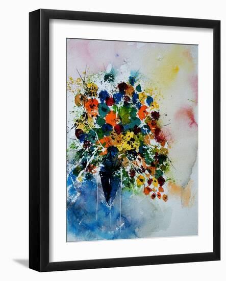 Watercolor 220407-Pol Ledent-Framed Art Print