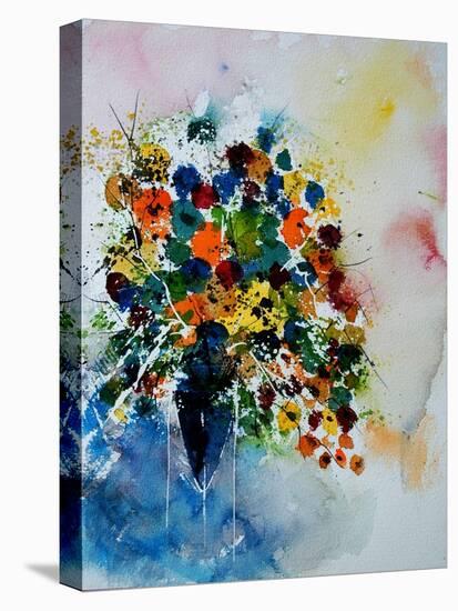 Watercolor 220407-Pol Ledent-Stretched Canvas