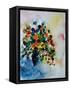 Watercolor 220407-Pol Ledent-Framed Stretched Canvas