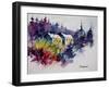 Watercolor 231207-Pol Ledent-Framed Art Print