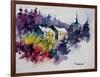 Watercolor 231207-Pol Ledent-Framed Art Print