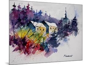 Watercolor 231207-Pol Ledent-Mounted Art Print