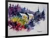 Watercolor 231207-Pol Ledent-Framed Art Print