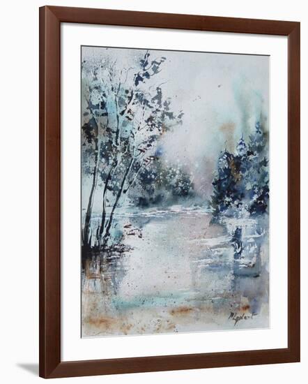 Watercolor 251203-Pol Ledent-Framed Art Print