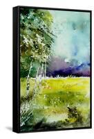 Watercolor 256-Pol Ledent-Framed Stretched Canvas