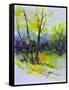 Watercolor 4121022-Pol Ledent-Framed Stretched Canvas