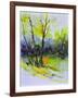 Watercolor 4121022-Pol Ledent-Framed Art Print