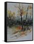 Watercolor 412102-Pol Ledent-Framed Stretched Canvas