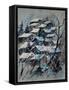 Watercolor 4121132 Snow Landscape-Pol Ledent-Framed Stretched Canvas