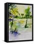 Watercolor 413022-Pol Ledent-Framed Stretched Canvas