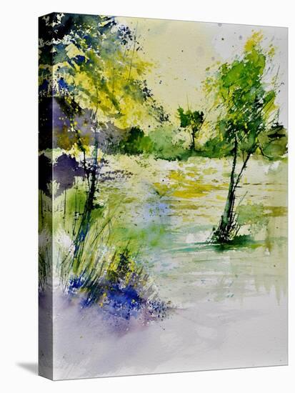 Watercolor 413022-Pol Ledent-Stretched Canvas