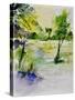 Watercolor 413022-Pol Ledent-Stretched Canvas