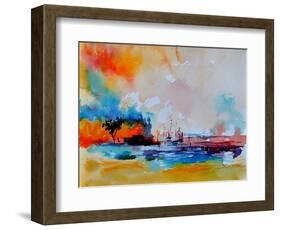 Watercolor 4130301-Pol Ledent-Framed Art Print