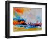 Watercolor 4130301-Pol Ledent-Framed Art Print