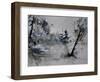 Watercolor 413052-Pol Ledent-Framed Art Print