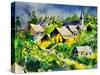 Watercolor 415071-Pol Ledent-Stretched Canvas