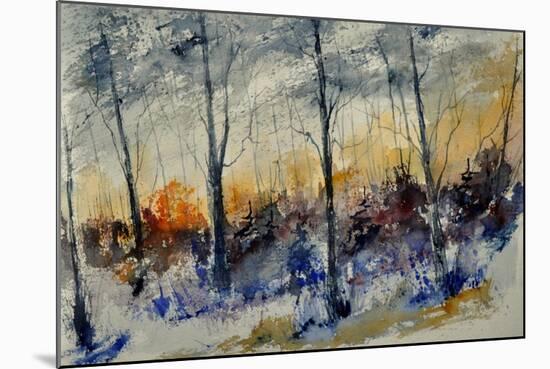 Watercolor 45412022-Pol Ledent-Mounted Art Print