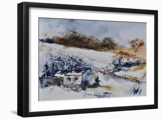 Watercolor 4541902-Pol Ledent-Framed Premium Giclee Print